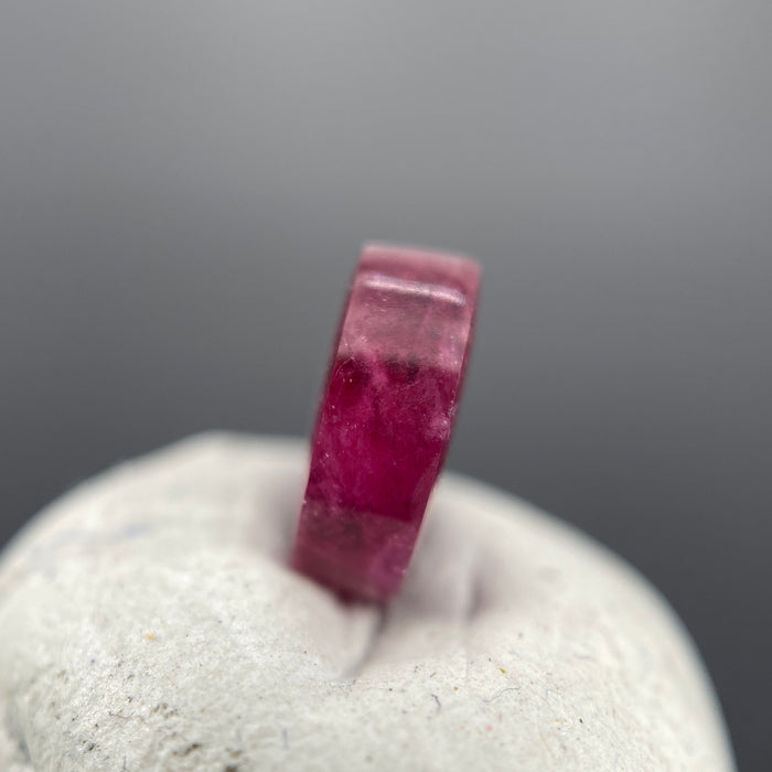 1.48 ct. Ultra-Rare Red Beryl on Rhyolite and Bixbyite Matrix Cabochon