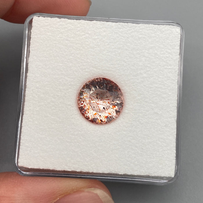 2.94 ct. Super 7 Quartz Round Cut Gemstone