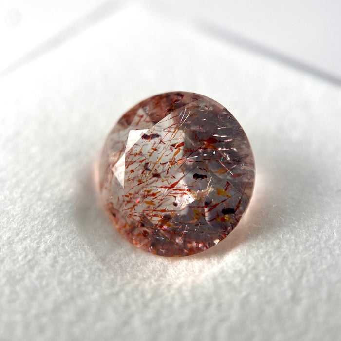 2.94 ct. Super 7 Quartz Round Cut Gemstone