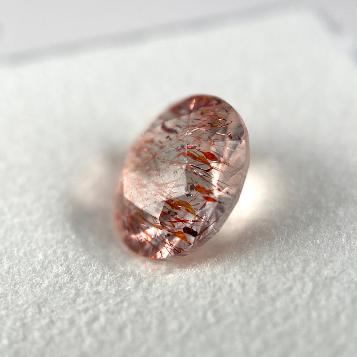 2.94 ct. Super 7 Quartz Round Cut Gemstone