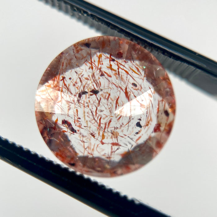 2.94 ct. Super 7 Quartz Round Cut Gemstone