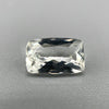 Colorless Brazilian phenakite gemstone, fancy rectangle cut, 1.155 carats, VVS clarity, available at sanctuaryofstones.com