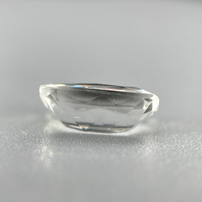 Colorless Brazilian phenakite gemstone, fancy rectangle cut, 1.155 carats, VVS clarity, available at sanctuaryofstones.com