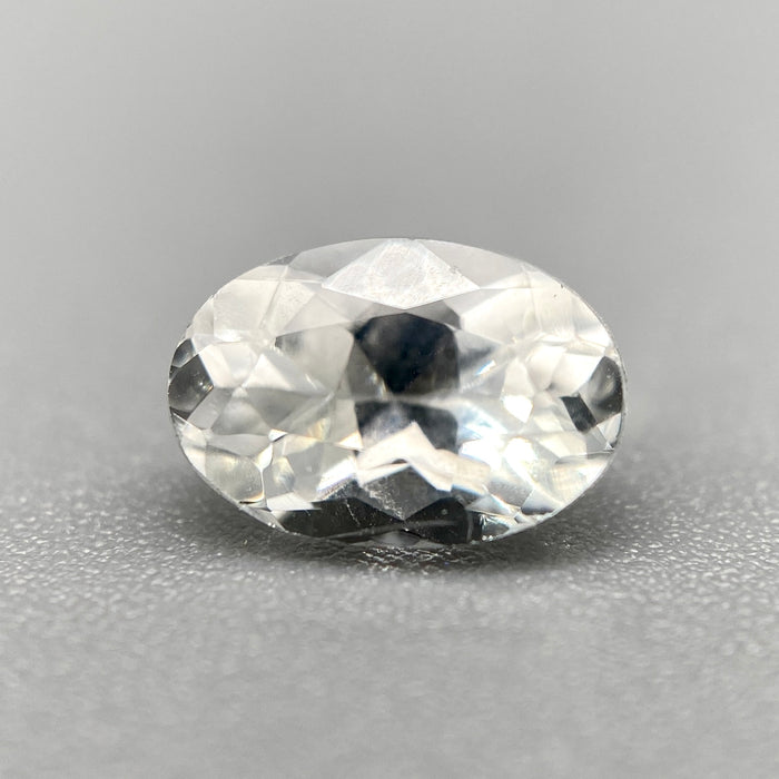 Colorless Brazilian phenakite oval gemstone, 0.88 carats, VVS clarity available at sanctuaryofstones.com