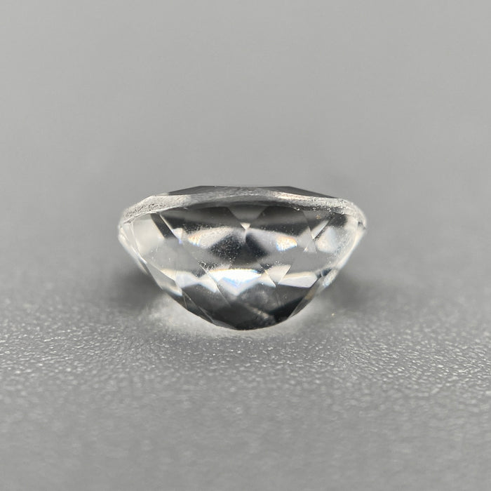 Colorless Brazilian phenakite oval gemstone, 0.88 carats, VVS clarity available at sanctuaryofstones.com