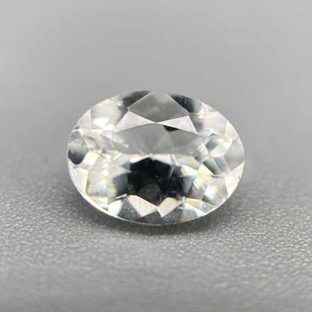 Colorless Brazilian phenakite gemstone, oval cut, 1.04 carats available at sanctuaryofstones.com