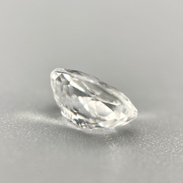 colorless Brazilian phenakite oval cut gemstone, 0.735 carats available at sanctuaryofstones.com