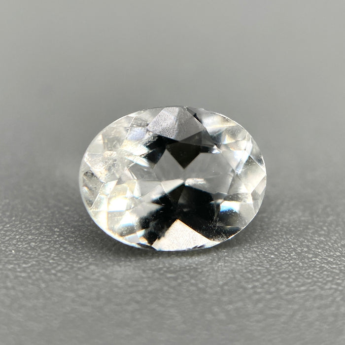 colorless Brazilian phenakite oval cut gemstone, 0.735 carats available at sanctuaryofstones.com