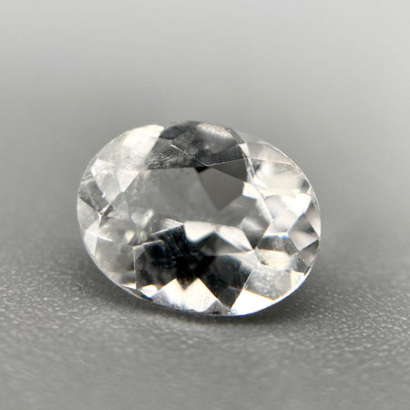 colorless Brazilian phenakite oval cut gemstone, 0.735 carats available at sanctuaryofstones.com