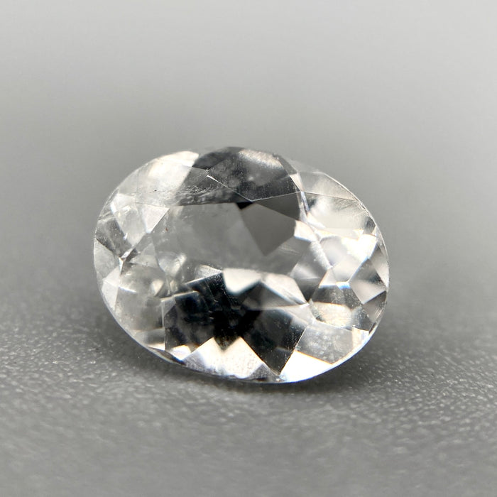 colorless Brazilian phenakite oval cut gemstone, 0.735 carats available at sanctuaryofstones.com