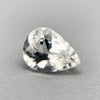 Colorless Brazilian phenakite gemstone, pear cut, 0.91 carats, VVS clarity available at sanctuaryofstones.com