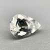 Colorless Brazilian phenakite gemstone, pear cut, 0.91 carats, VVS clarity available at sanctuaryofstones.com