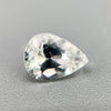 Colorless Brazilian phenakite gemstone, pear cut, 0.91 carats, VVS clarity available at sanctuaryofstones.com