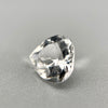 Brazilian colorless phenakite pear cut gemstone, 0.935 carats, authentic phenakite available at sanctuaryofstones.com
