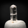 0.455 carat Burmese phenakite drill bit crystal for sale, glass clear, natural termination available at sanctuaryofstones.com photo 6