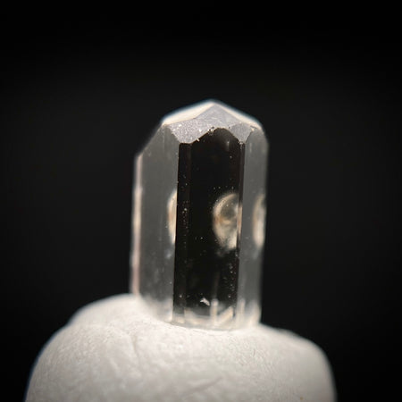 0.49 carat Burmese phenakite drill bit crystal for sale, glass clear, natural termination available at sanctuaryofstones.com photo 2