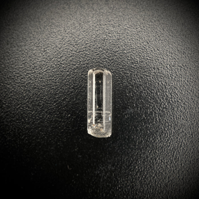 0.52 carat Burmese phenakite drill bit crystal for sale, glass clear, natural termination available at sanctuaryofstones.com photo 4