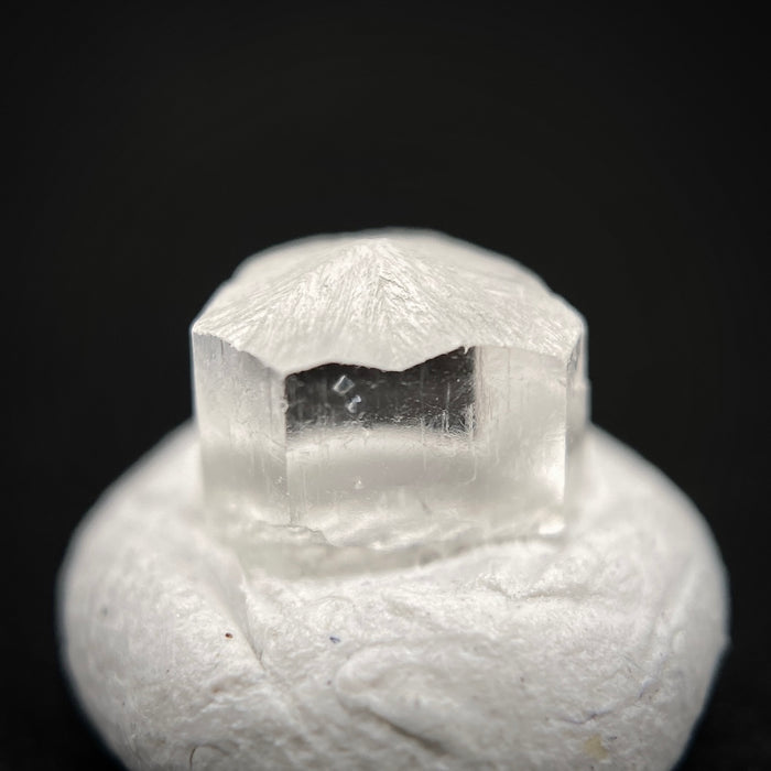 0.56 carat Burmese phenakite drill bit crystal for sale, glass clear, natural termination available at sanctuaryofstones.com photo 9