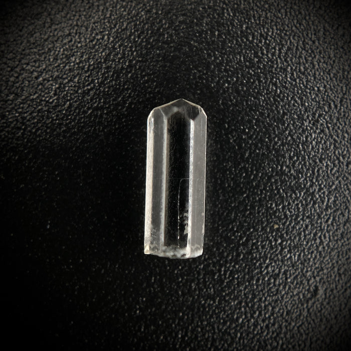 0.56 carat Burmese phenakite drill bit crystal for sale, glass clear, natural termination available at sanctuaryofstones.com photo 6