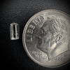 0.24 carat Burmese phenakite drill bit crystal for sale, glass clear, natural termination available at sanctuaryofstones.com photo 9