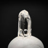 0.585 carat Burmese phenakite drill bit crystal for sale, glass clear, natural termination available at sanctuaryofstones.com photo 10