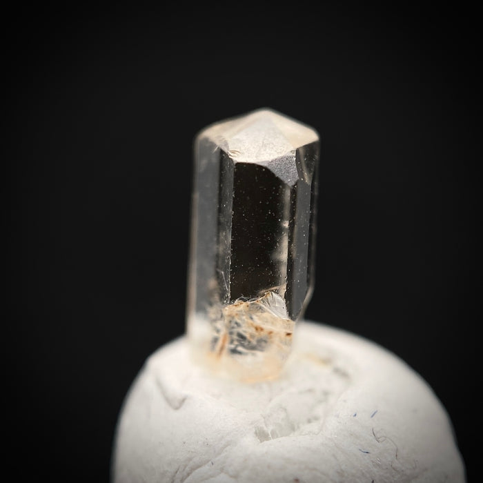 0.725 carat Burmese phenakite drill bit crystal for sale, glass clear, natural termination available at sanctuaryofstones.com photo 5