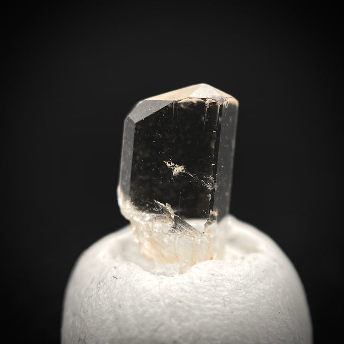 0.725 carat Burmese phenakite drill bit crystal for sale, glass clear, natural termination available at sanctuaryofstones.com photo 6
