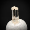0.725 carat Burmese phenakite drill bit crystal for sale, glass clear, natural termination available at sanctuaryofstones.com photo 8