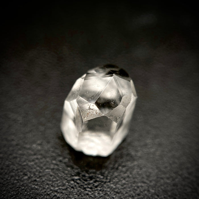 0.73 carat Burmese phenakite drill bit crystal for sale, glass clear, natural termination available at sanctuaryofstones.com photo 3