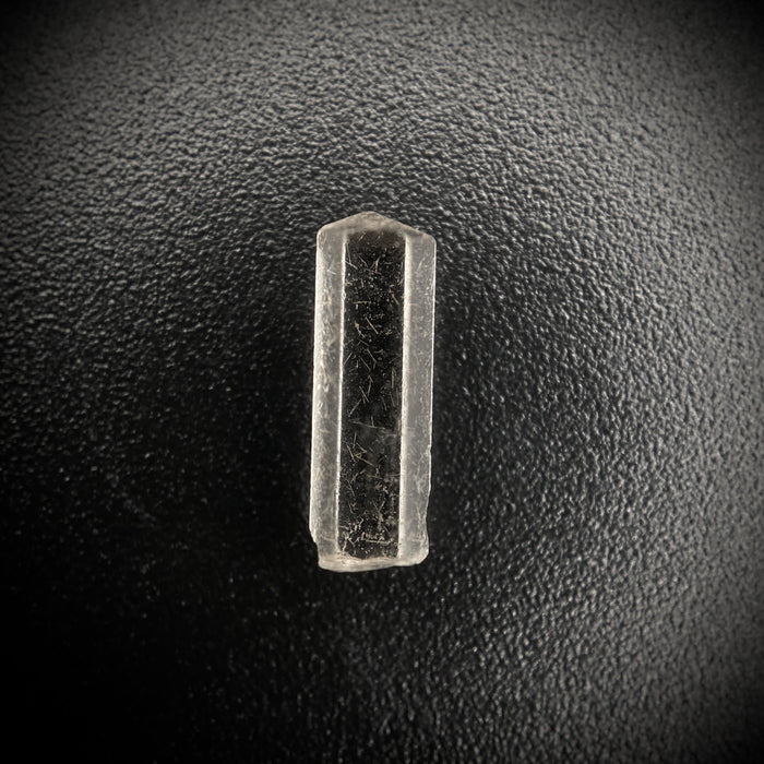 0.77 carat Burmese phenakite drill bit crystal for sale, glass clear, natural termination available at sanctuaryofstones.com photo 4