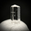 0.27 carat Burmese phenakite drill bit crystal for sale, glass clear, natural termination available at sanctuaryofstones.com photo 5