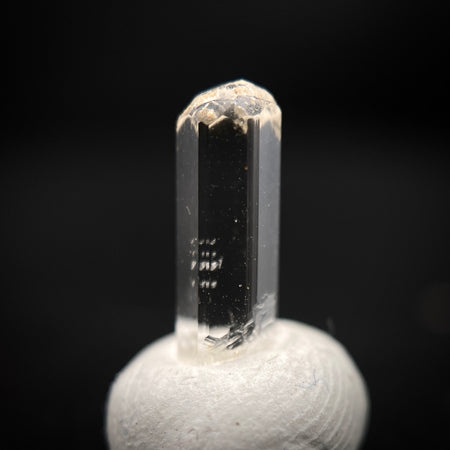 0.88 carat Burmese phenakite drill bit crystal for sale, glass clear, natural termination available at sanctuaryofstones.com photo 10