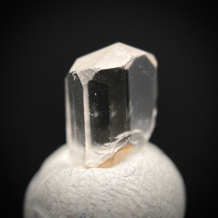 1 carat Burmese phenakite drill bit crystal for sale, glass clear, natural termination available at sanctuaryofstones.com photo 6