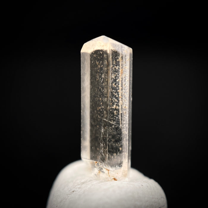 1.03 carat Burmese phenakite drill bit crystal for sale, glass clear, natural termination available at sanctuaryofstones.com photo 4