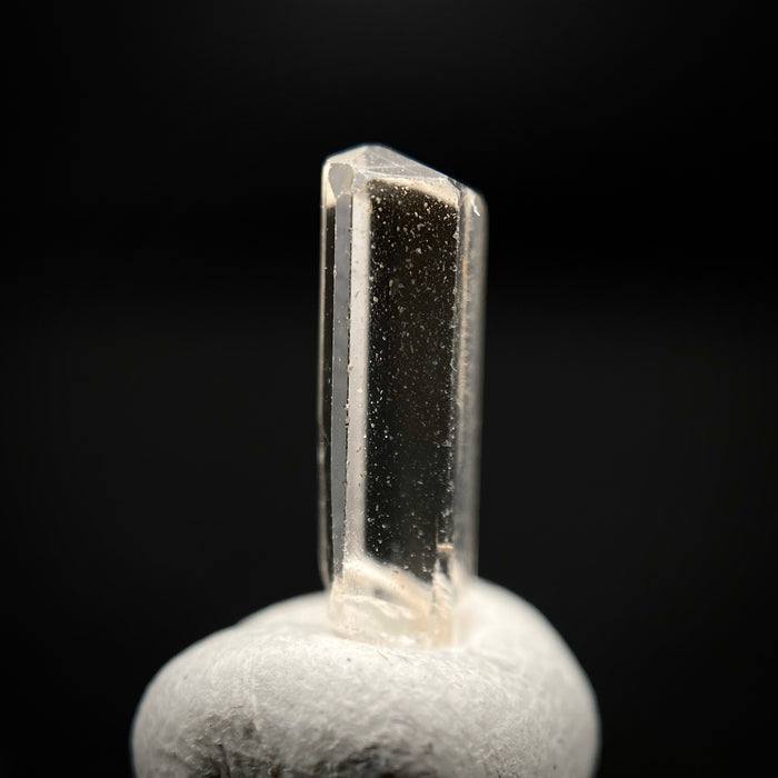 1.03 carat Burmese phenakite drill bit crystal for sale, glass clear, natural termination available at sanctuaryofstones.com photo 6