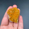 Large Mexican danburite crystal specimen with druzy quartz and golden calcite coating weighing 39.46 grams available on sanctuary of stones dot com photo 10
