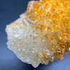 Large Mexican danburite crystal specimen with druzy quartz and golden calcite coating weighing 80.80 grams available on sanctuary of stones dot com photo 6