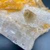 Large Mexican danburite crystal specimen with druzy quartz and golden calcite coating weighing 80.80 grams available on sanctuary of stones dot com photo 8