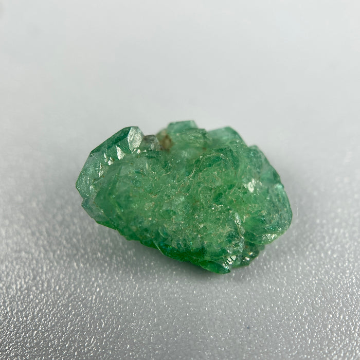 0.79 g. Rare Green Dravite Crystal Pair