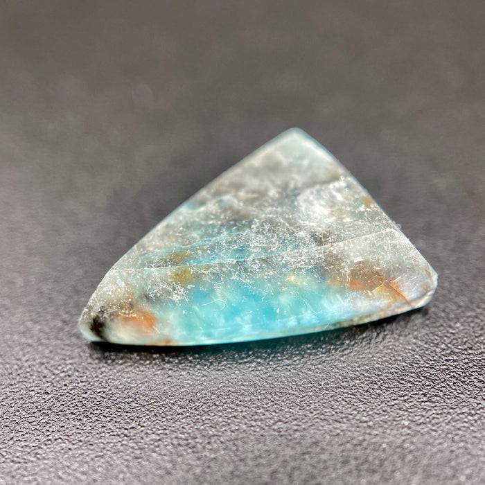 6.35 ct. Rare Gilalite in Quartz Cabochon (Medusa Quartz)