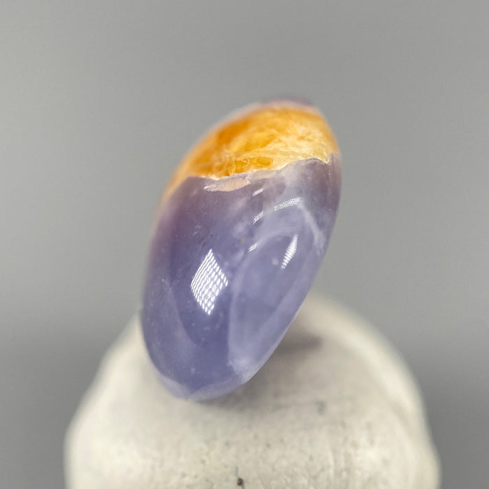 6.49 ct. Ultra-Rare Hackmanite with Johachidolite Cabochon
