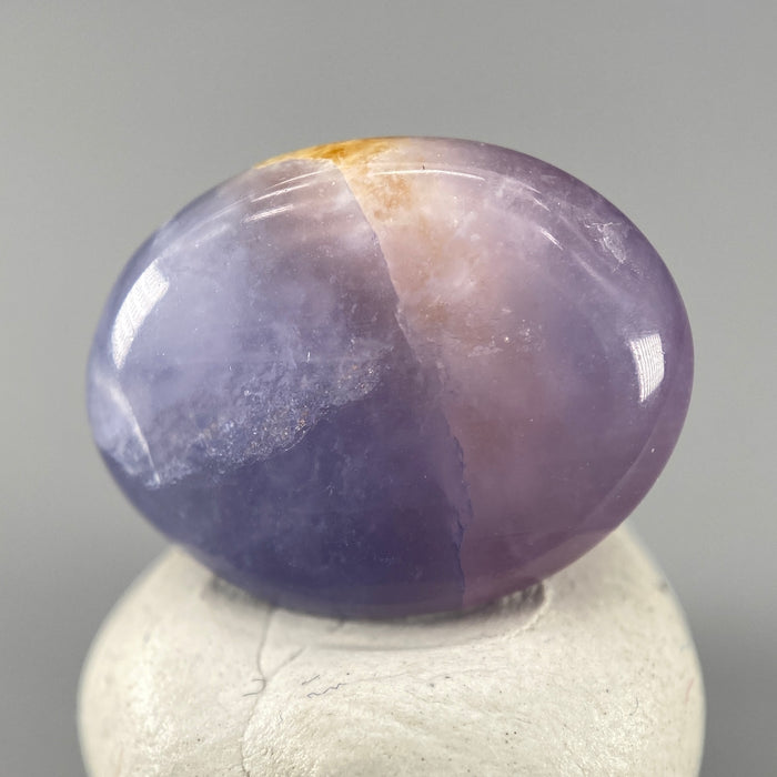 6.49 ct. Ultra-Rare Hackmanite with Johachidolite Cabochon