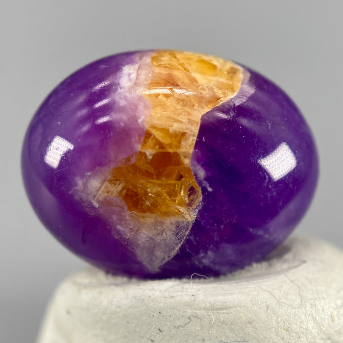 6.49 ct. Ultra-Rare Hackmanite with Johachidolite Cabochon