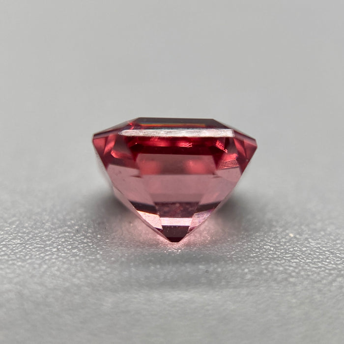 1.05 ct. Spinel (Medium-Deep Rose) from Tajikistan, untreated, asscher cut, VS clarity, available on sanctuaryofstones.com sanctuary of stones dot com, photo4
