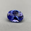 1.18ct oval unheated vivid violet-blue tanzanite, untreated, eye clean and loupe clean clarity, available at sanctuaryofstones.com sanctuary of stones dot com, photo2