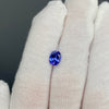 1.18ct oval unheated vivid violet-blue tanzanite, untreated, eye clean and loupe clean clarity, available at sanctuaryofstones.com sanctuary of stones dot com, photo9
