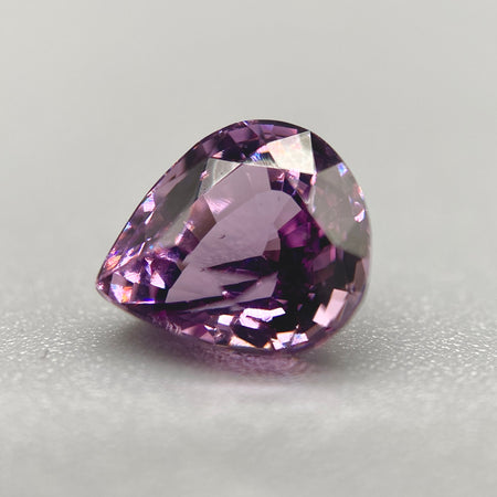 1.80 ct. Spinel from Burma, Vivid Pinkish-Purple, GFCO Certified gemstone, unheated and untreated, eye clean clarity, available at sanctuaryofstones.com, sanctuary of stones dot com, photo2