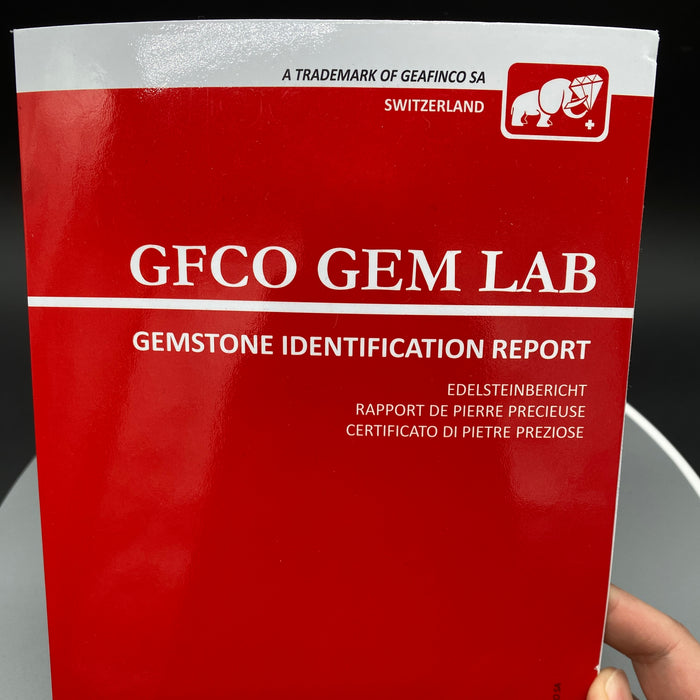 1.80 ct. Spinel from Burma, Vivid Pinkish-Purple, GFCO Certified gemstone, unheated and untreated, eye clean clarity, available at sanctuaryofstones.com, sanctuary of stones dot com, photo7