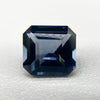 0.90 ct. Spinel from Burma, Inky Blue with Violet Undertones, VS clarity, square emerald cut, unheated, untreated, available at sanctuaryofstones.com, sanctuary of stones dot com, photo7