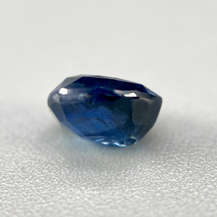 1.05 ct. Sri Lanka Ceylon sapphire pear cut unheated slightly included clarity deep blue with teal undertones available at sanctuaryofstones.com sanctuary of stones dot com, photo9